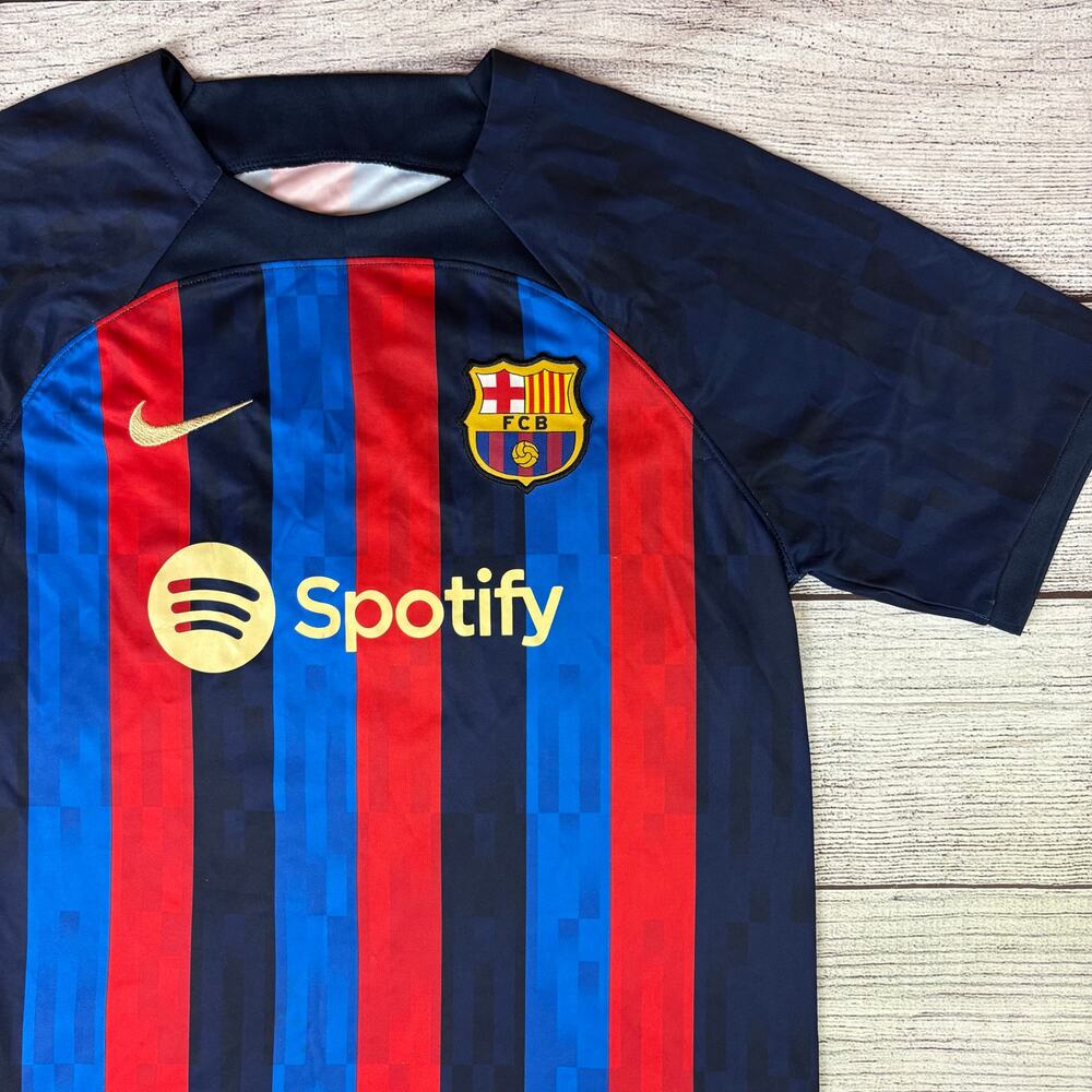 Nike FC Barcelona Robert Lewandowski #9 Soccer Jersey